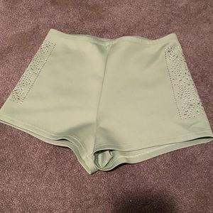 Forever21 Rhinestone Short Shorts